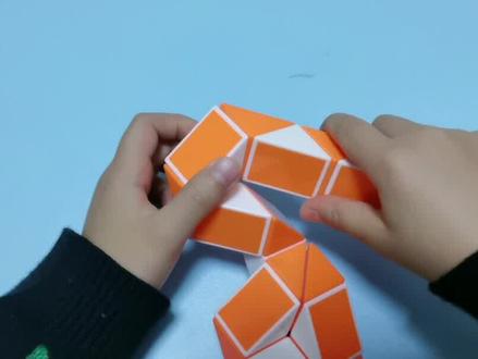 #百变魔尺教程 解说24段魔尺变三叶草☘