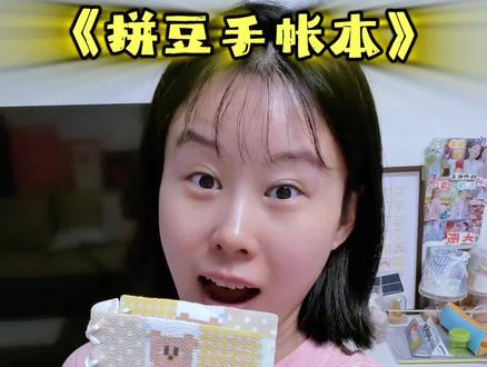 救命!用拼豆做手账本也太绝了! #手帐 #我染上了拼豆 #diy #亲子互动 #六一儿童节