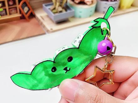 用纸制作解压玩具,好玩的捏豆子#手工 #手工diy #手工制作