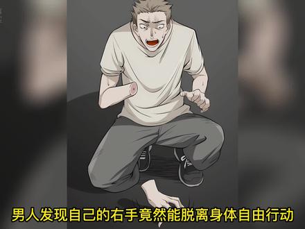 这个男人天天啥也不干，却能日入百万。 #漫画解说 #怪奇笔记 #有声漫画