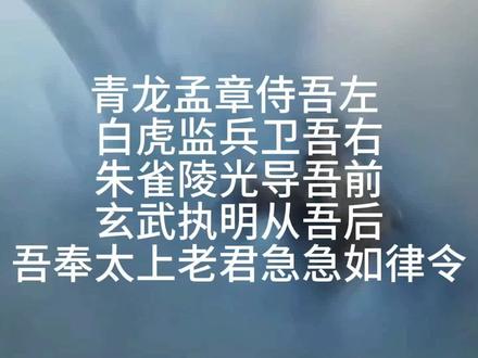 四神兽护身法#传统文化