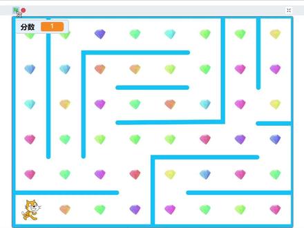 【Scratch教程】自己动手做一款《迷宫大冒险》|第3集 #少儿编程 #scratch #游戏