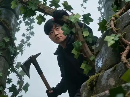 拿着万能胶囊去方块世界里探险 小梦这次改版直接杀疯!新「出镜」功能做AI分身,一键穿越到游戏场景#即梦AI #AI分身戏精大赛 #我的AI分身杀疯了 #seedance2