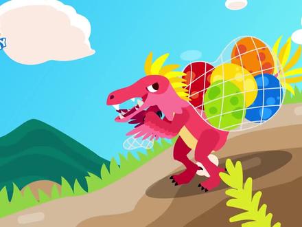 英语儿歌 彩色恐龙蛋 #幼儿教育 #早教 #英语启蒙 #学英语 #亲子教育 #趣味英语 #快乐学习 #幼儿园