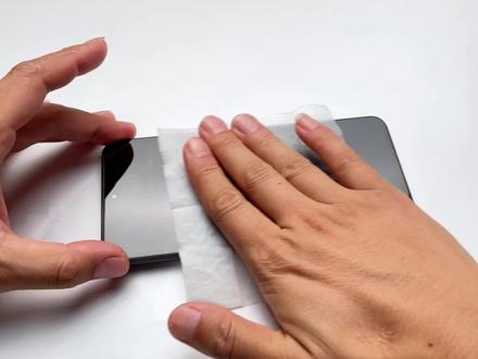 红米k50的贴膜教程 #钢化膜 #教程