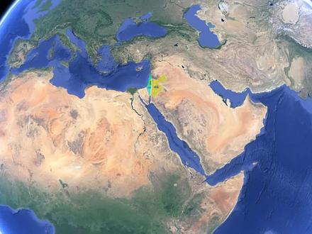 同在巴勒斯坦地区,以色列为何不打约旦?两国的关系究竟怎么样? #地理知识 #地理 #地图 #以色列