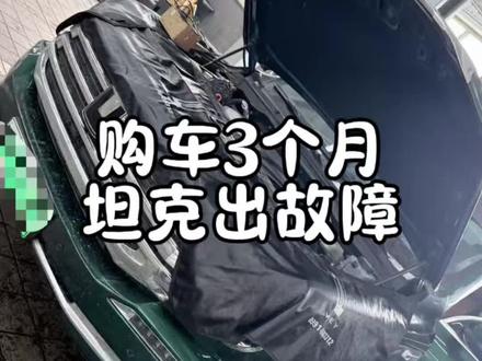 坦克新车瘫痪……长城如何解决? #坦克500 #长城汽车 #dou是好车 #售后 #感觉至上