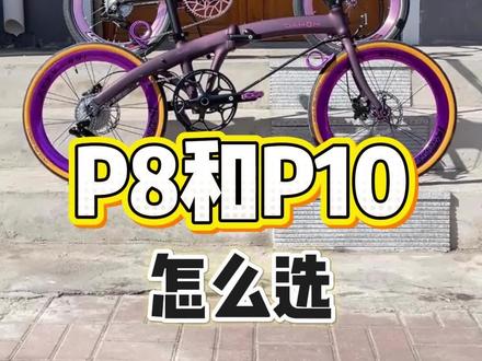 P8和P10怎么选?#大行折叠自行车 #大行p8 #大行p10 #大行折叠车长春公园店 #折叠车