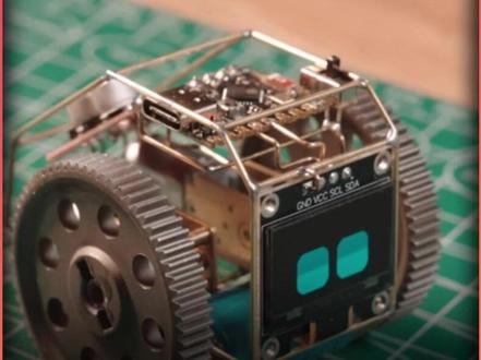 超低成本DIY:桌面治愈小机器人