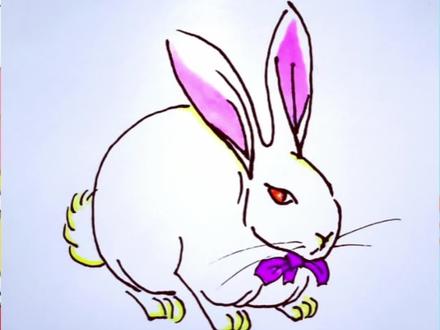 零基础一学就会画:十二生肖—小玉兔简笔画1。不看我视频的臭弟弟画的像数码宝贝弱智进化一样,你画的什么样子#画画 #简笔画 #跟我一起学画画 #萌知计划 #兔子 @抖音小助手 @抖音青少年