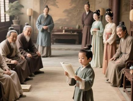 幸福诗人 贺知章的一生 #历史 #ai #贺知章 #唐朝