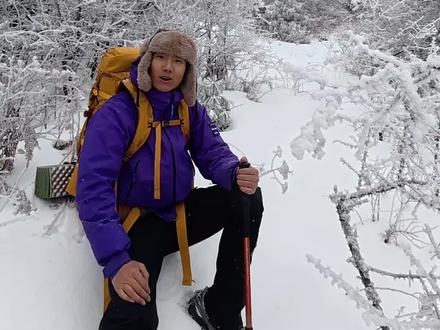 重庆城口县·九重山徒步 #户外徒步 #雾凇 #城口 #冬季 #雪景