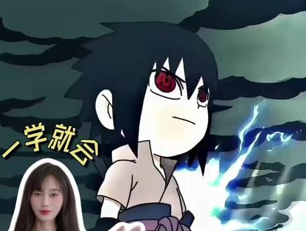 我能嘤嘤嘤也能冷冰冰 #佐助和小李对打 #转场 #神的回眸转场挑战