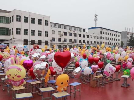 决战百日,成就辉煌 邓州市城区一初中举行毕业励志活动