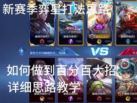 #弈星教学 弈星思路0死百分百大招