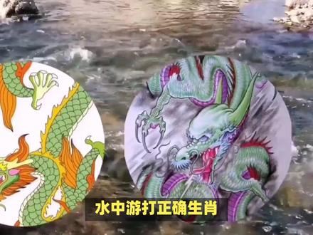 水中游打正确生肖! #内容启发搜索