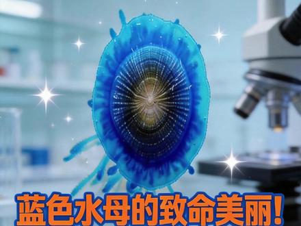 解剖蓝纽扣水母 #智蚀科普 #水母 #解刨 #蓝纽扣水母