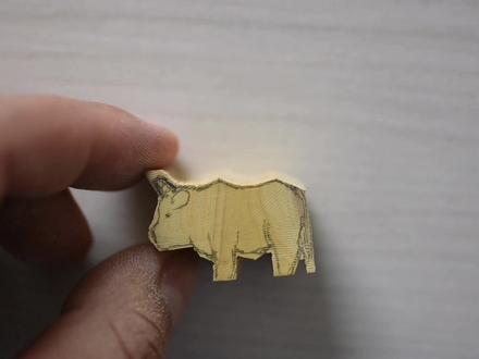 (手工教程)这么可爱的小牛,竟然是木头的吗?看看如何做到的吧 #手工 #木雕 #木工 #手工制作 #diy #制作过程 #创意手工 #手工教程 #木艺 #创意