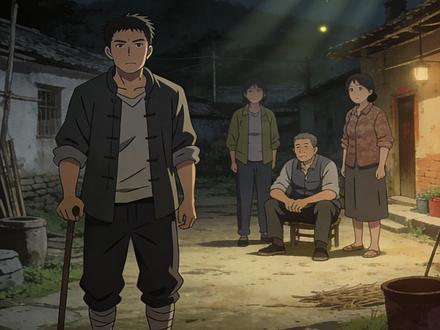 村里的跛脚男人 村里的跛脚男人#沙雕动画