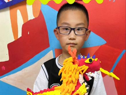 《山海经》粘土泥塑6-8岁#兰州画画班 #兰州画室 #兰州学画画 #兰州兰州 #兰州少儿美术