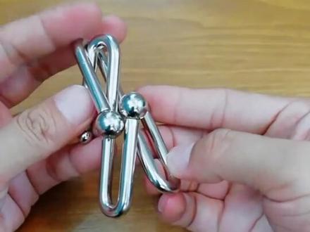 N扣怎么解开?在视频中开解之前您想到方法了吗?看视频,不到一分钟学会N扣拆装方法