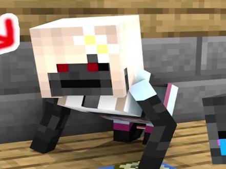 第二集:小黑妈妈在家的家庭地位,后来后妈来了 #我的世界 #怪物学院 #搞笑游戏 #搞笑动画