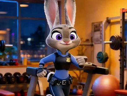 #疯狂动物城#兔子警官朱迪 #儿童动画片0-3岁益智 #二次元动画