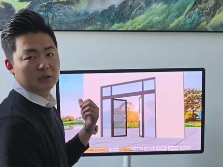 手机画门窗 一分钟教会你画肯德基门#手机画门窗#门窗画图软件