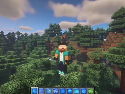 我的世界懒人必备模组,MC里造房子最快的一键建筑插件 魔哒解说