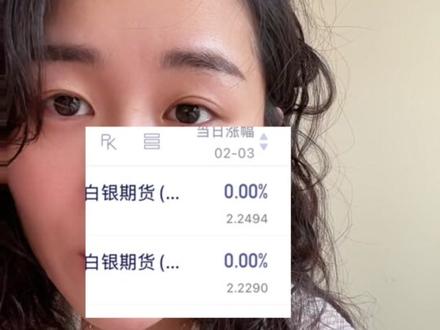 2.3号 白银没更新数据,我还没跑#黄金 #白银 #基金