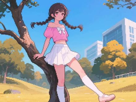 #像素#女神#肥宅#哥布林#搞笑 肥宅的甜蜜暴击