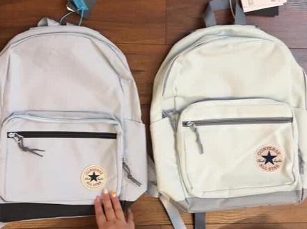 框框天蓝&雾霾蓝🆚 #匡威书包 #开学季穿搭 #书包 #匡威