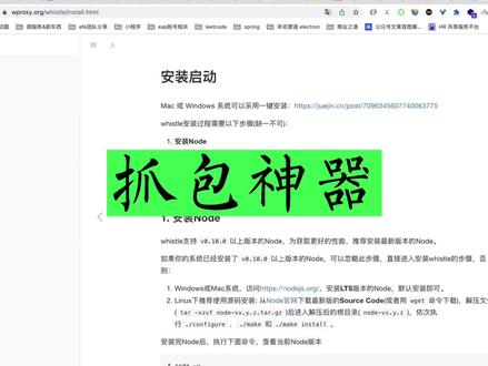 推荐一个抓包神器,快速定位线上问题,工作效率大幅提升#程序员 #软件开发 #前端 #编程 #计算机