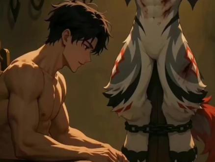 小龙被抓起来审问,一个字也没说#Furry #福瑞 #兽人 #随变ai随便玩 #拷打