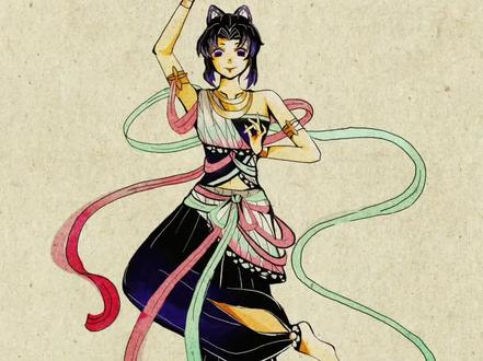 敦煌风蝴蝶忍
#绘画#鬼灭之刃#蝴蝶忍 #虫柱 #古风
