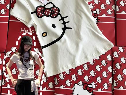 一上架就卖了2000➕的甜酷kt到底有什么魔力!! #韩系女装 #显瘦穿搭 #kitty #性价比 #大货实拍