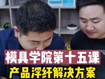 模具学院第十五课——注塑模具浮纤解决方案#余姚精密注塑模具厂#余姚精密塑料模具厂 #余姚精密模具厂 #注塑模具 #塑料模具