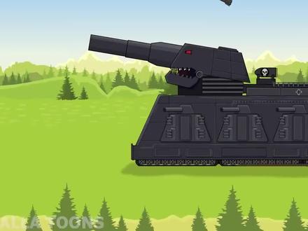 坦克世界动画:黑色多利安 #机械科技 #坦克世界 #steam游戏