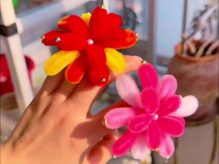 年味十足的旋转烟花教程来啦❗️做法巨简单~新手闭眼冲#扭扭棒 #扭扭棒烟花#教程 #新年手工 #手工diy