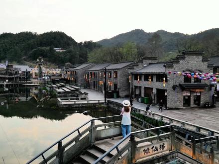 为了这处小众景点 我特地来了趟池州 清明春假一定要来这里打卡 #傩仙镇 #九华天池 #池州旅游 #九华山脚下 #古镇旅游打卡