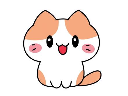 超简单的小猫咪简笔画,看一遍就会画哦😋#简笔画