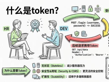 第84集:什么是token? #token #网络 #流量 #计算机科普 #热点