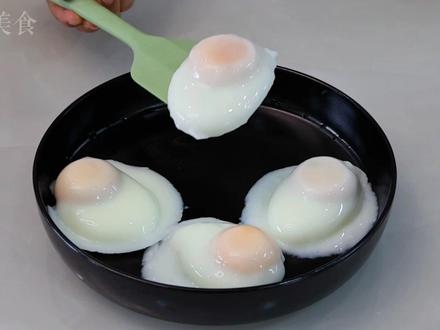 水煮荷包蛋切记不要直接下锅煮!教你零失败做法,鸡蛋圆润又漂亮
