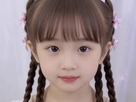 六一简单演出发型教程,生日、主持都合适#生女儿就是用来打扮的#儿童编发#六一儿童节#头饰发饰
