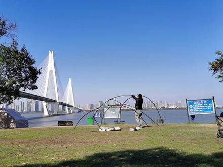 #牧高笛前庭后室帐篷#武汉露营地推荐 #搭帐篷教程