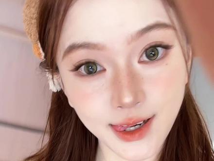 法式亚裔!你们要的妆教来了!#美妆教程 #美妆 #亚裔妆 #妆容分享