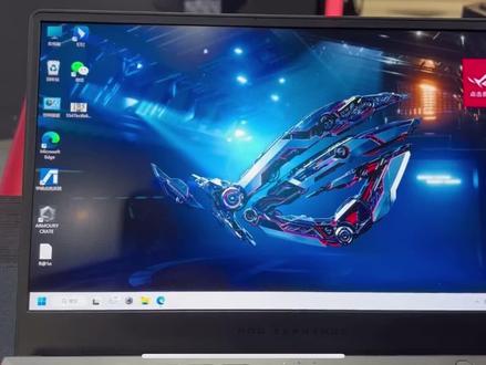ROG笔记本幻系列星空版,如何调矩阵灯效?#ROG外设 #游戏手柄