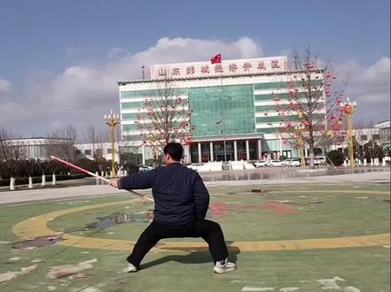 初级棍5-6式分解教学,一个动作分成两步或者三步,是不是就容易学习了?#初级棍术教学
