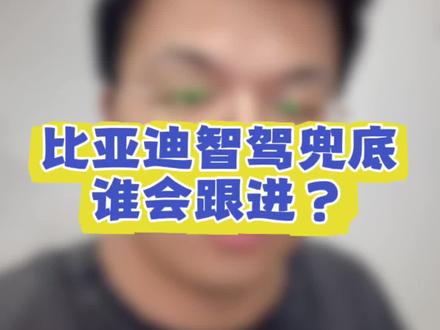 比亚迪城市领航敢兜底,接下来哪些车企会跟进呢?都说自家智驾第一,咋没人站出来承诺兜底呢?#比亚迪智驾 #天神之眼智能驾驶 #智驾兜底 #城市领航
