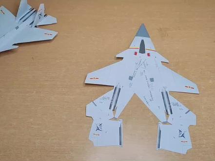 飞鲨纸飞机折叠步骤4#纸飞机 #手工折纸教程 #童年的纸飞机